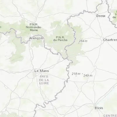 Map showing location of La Ferté-Bernard (48.187230, 0.652470)