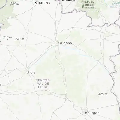 Map showing location of La Ferté-Saint-Aubin (47.716950, 1.939040)