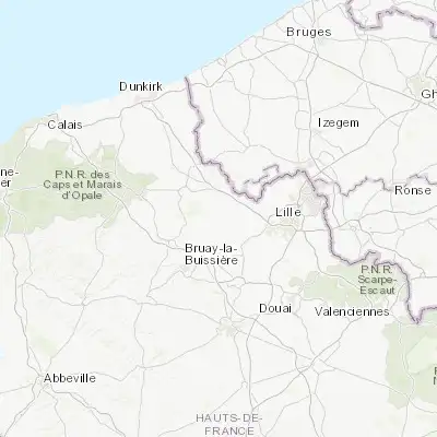 Map showing location of La Gorgue (50.637900, 2.715020)