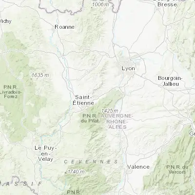 Map showing location of La Grand-Croix (45.503830, 4.559150)