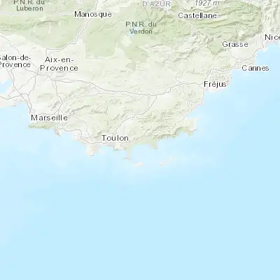 Map showing location of La Londe-les-Maures (43.138390, 6.233620)