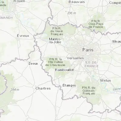 Map showing location of La Verrière (48.752000, 1.946490)