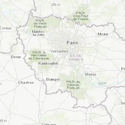 Map showing location of La Ville-du-Bois (48.655210, 2.268330)