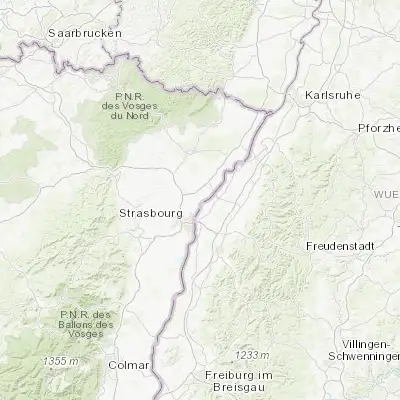 Map showing location of La Wantzenau (48.657860, 7.830680)