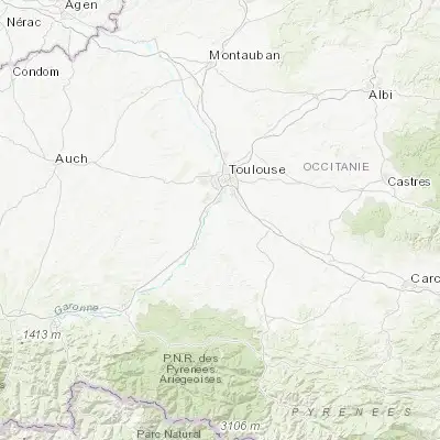 Map showing location of Labarthe-sur-Lèze (43.452380, 1.399730)