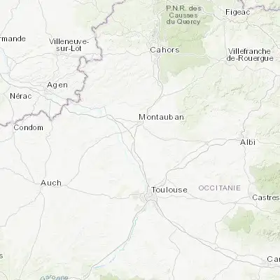 Map showing location of Labastide-Saint-Pierre (43.918870, 1.367360)