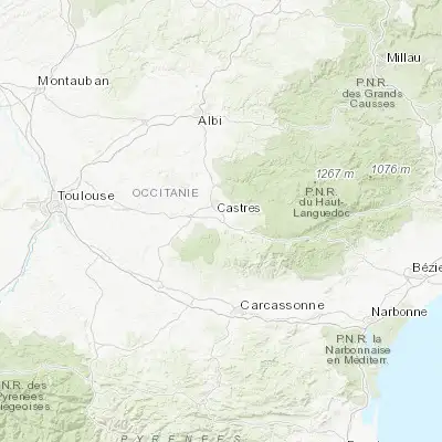 Map showing location of Labruguière (43.538620, 2.262700)