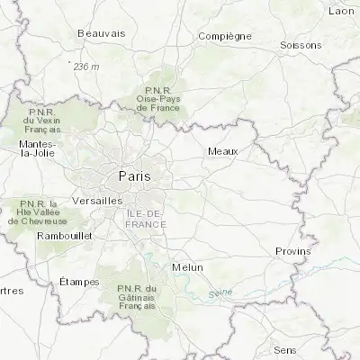 Map showing location of Lagny-sur-Marne (48.866670, 2.716670)