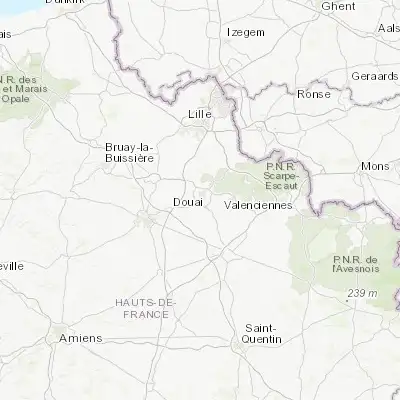 Map showing location of Lambres-lez-Douai (50.360090, 3.064780)