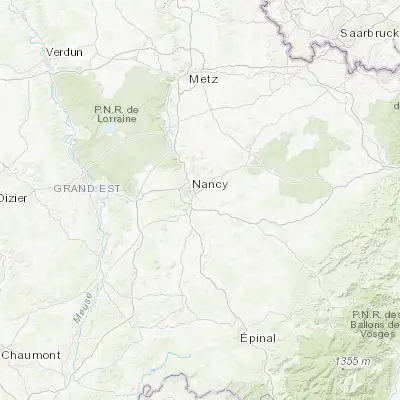 Map showing location of Laneuveville-devant-Nancy (48.656590, 6.226580)