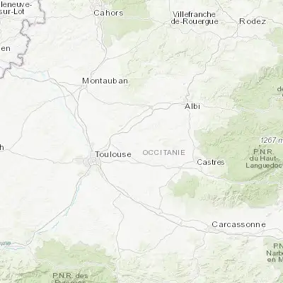 Map showing location of Lavaur (43.698860, 1.812110)