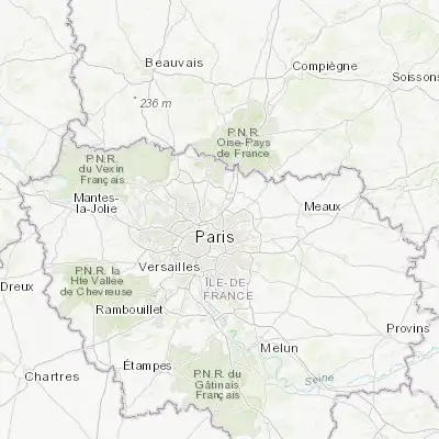 Map showing location of Le Blanc-Mesnil (48.938720, 2.461380)