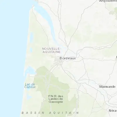 Map showing location of Le Bouscat (44.864880, -0.598640)