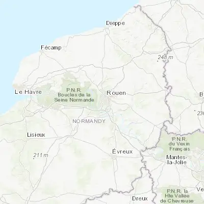 Map showing location of Le Grand-Quevilly (49.400760, 1.045820)