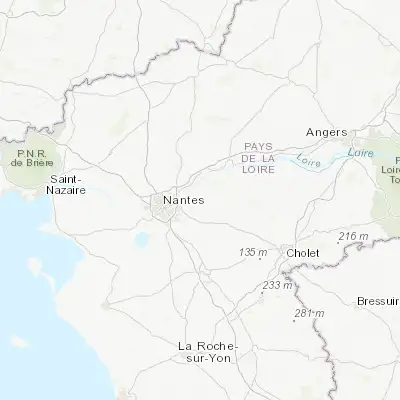 Map showing location of Le Loroux-Bottereau (47.237970, -1.349630)