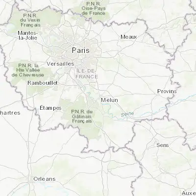 Map showing location of Le Mée-sur-Seine (48.531570, 2.628290)