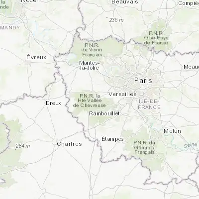 Map showing location of Le Mesnil-Saint-Denis (48.744850, 1.955940)