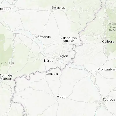 Map showing location of Le Passage (44.201400, 0.603470)