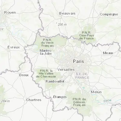 Map showing location of Le Pecq (48.893170, 2.103710)