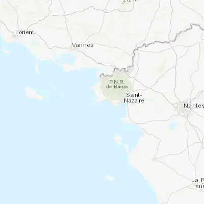 Map showing location of Le Pouliguen (47.271870, -2.433190)