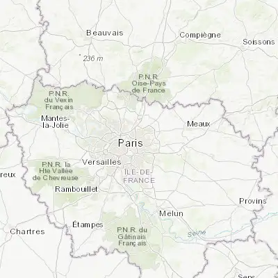 Map showing location of Les Pavillons-sous-Bois (48.906830, 2.506480)