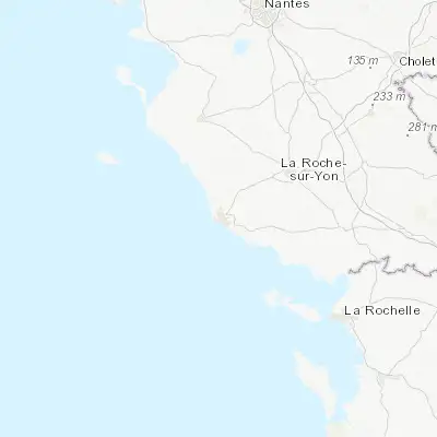 Map showing location of Les Sables-d'Olonne (46.496870, -1.784700)