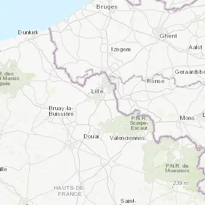 Map showing location of Lesquin (50.582320, 3.119000)