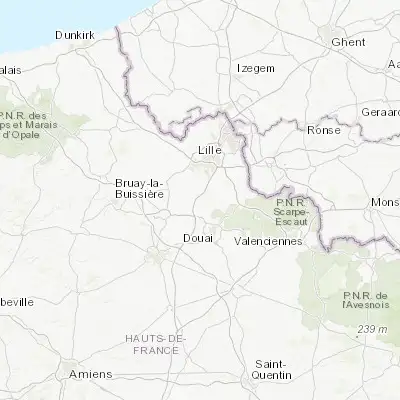 Map showing location of Libercourt (50.483220, 3.015840)