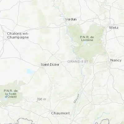 Map showing location of Ligny-en-Barrois (48.688610, 5.325430)