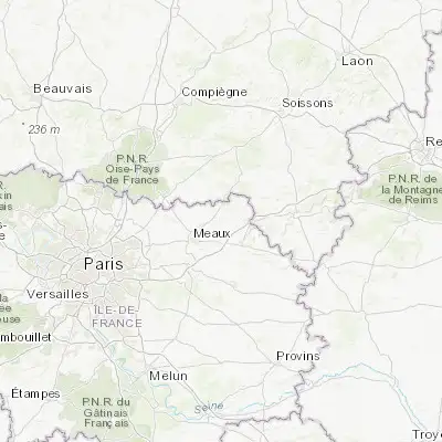 Map showing location of Lizy-sur-Ourcq (49.024540, 3.021780)