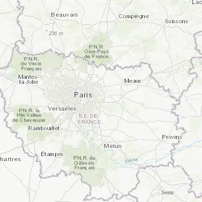 Map showing location of Lognes (48.835410, 2.629980)