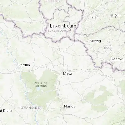 Map showing location of Maizières-lès-Metz (49.213350, 6.159560)