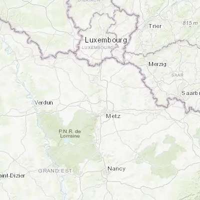 Map showing location of Marange-Silvange (49.208220, 6.104260)