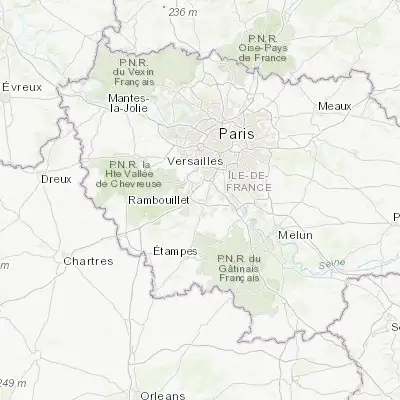 Map showing location of Marcoussis (48.640260, 2.238580)