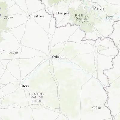 Map showing location of Mardié (47.886170, 2.057450)