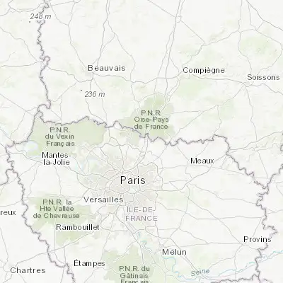 Map showing location of Marly-la-Ville (49.082010, 2.503470)