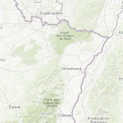 Map showing location of Marmoutier (48.690050, 7.381950)