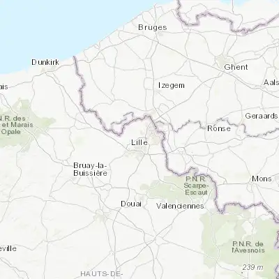 Map showing location of Marquette-lez-Lille (50.676280, 3.066130)