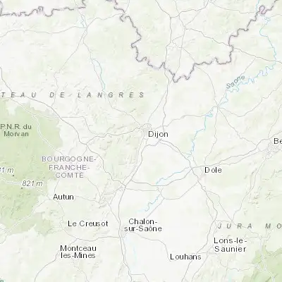 Map showing location of Marsannay-la-Côte (47.270950, 4.988950)