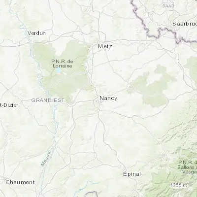 Map showing location of Maxéville (48.713240, 6.166580)