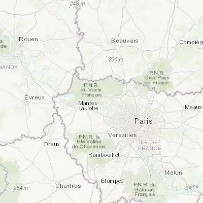 Map showing location of Menucourt (49.028410, 1.980460)