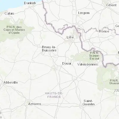 Map showing location of Méricourt (50.401160, 2.862460)
