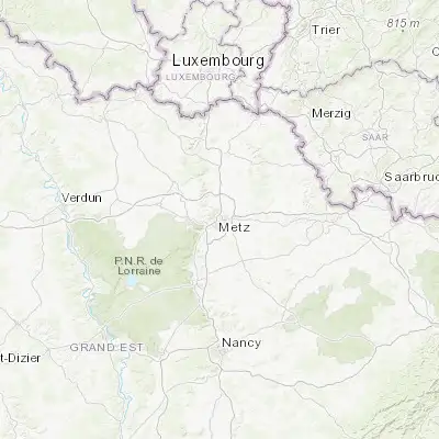 Map showing location of Metz (49.119110, 6.172690)