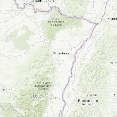 Map showing location of Molsheim (48.540420, 7.491990)