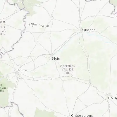 Map showing location of Mont-près-Chambord (47.562350, 1.457120)