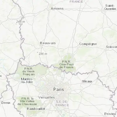 Map showing location of Montataire (49.259000, 2.437770)