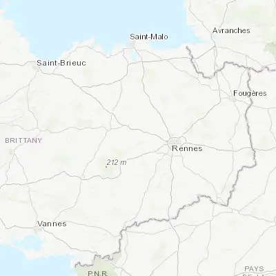 Map showing location of Montfort-sur-Meu (48.137620, -1.955850)