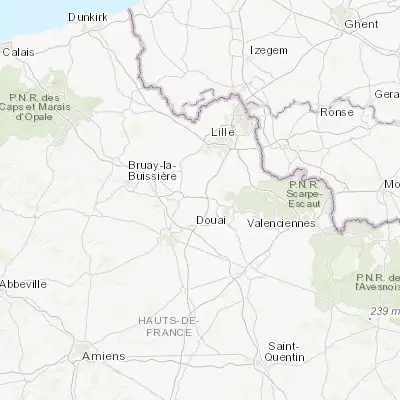 Map showing location of Montigny-en-Gohelle (50.425400, 2.939020)