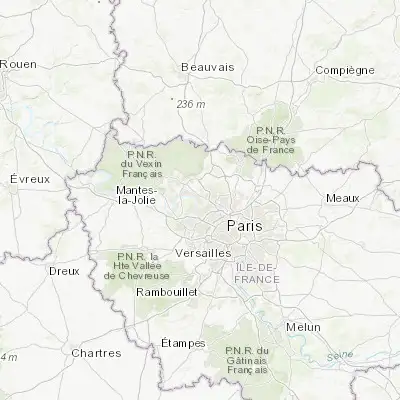 Map showing location of Montigny-lès-Cormeilles (48.982010, 2.200350)