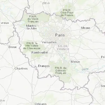 Map showing location of Montlhéry (48.640040, 2.274650)